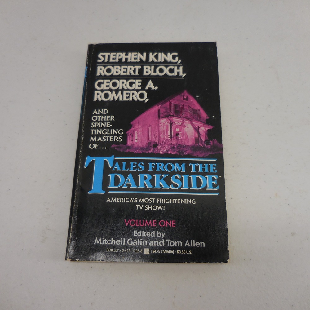 Tales From The Darkside Volume One TV tie in PB 1St print 1988 Romero Bloch King